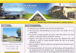 Website design to show property for sale