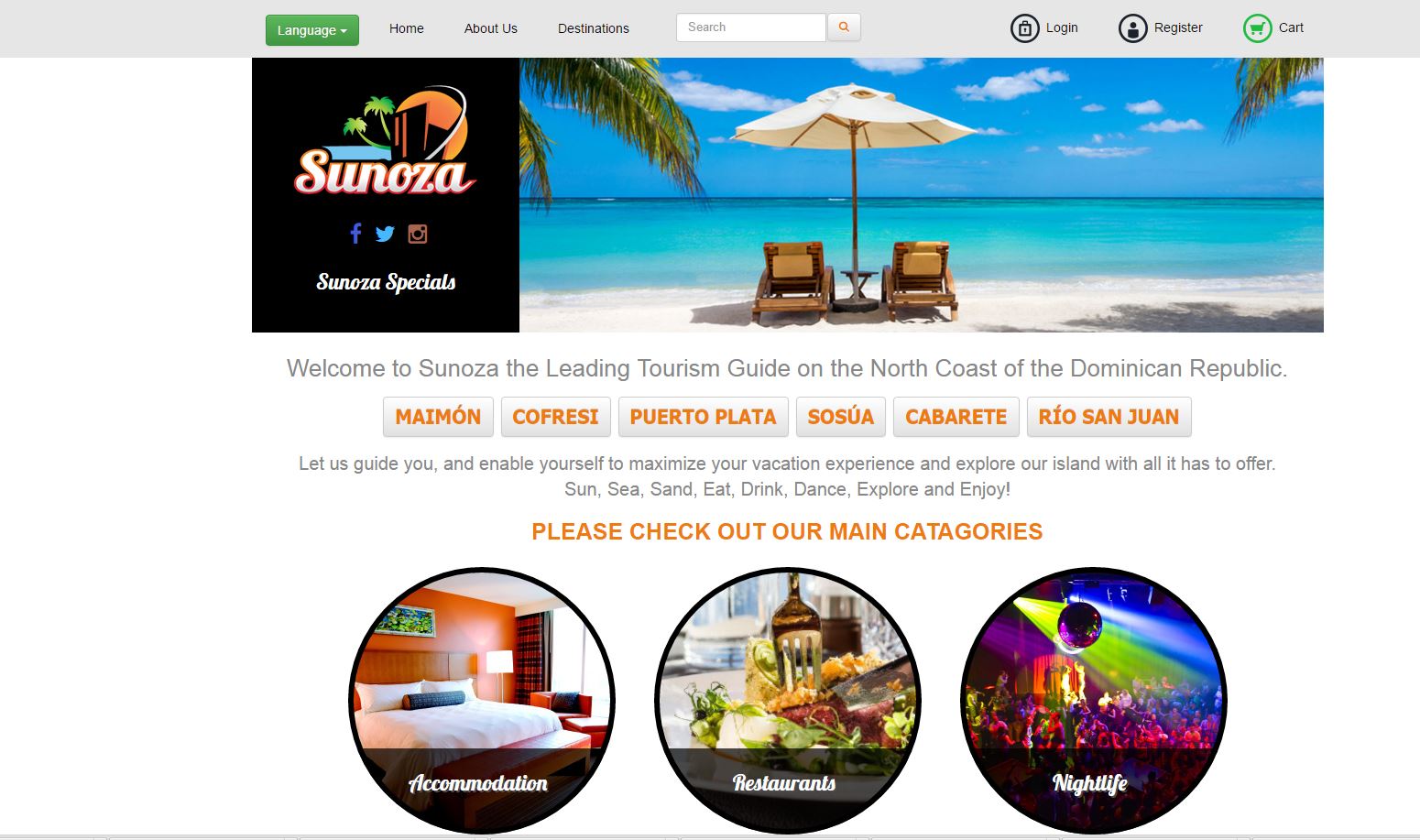 Custom Website for Travel Agency